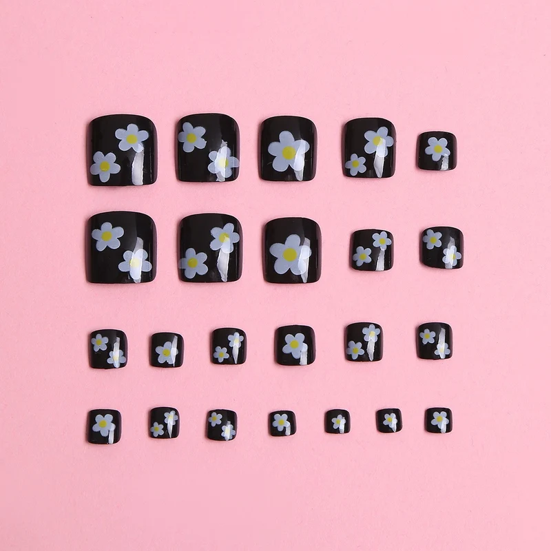Floral Design Press-On Nagelset Karnz