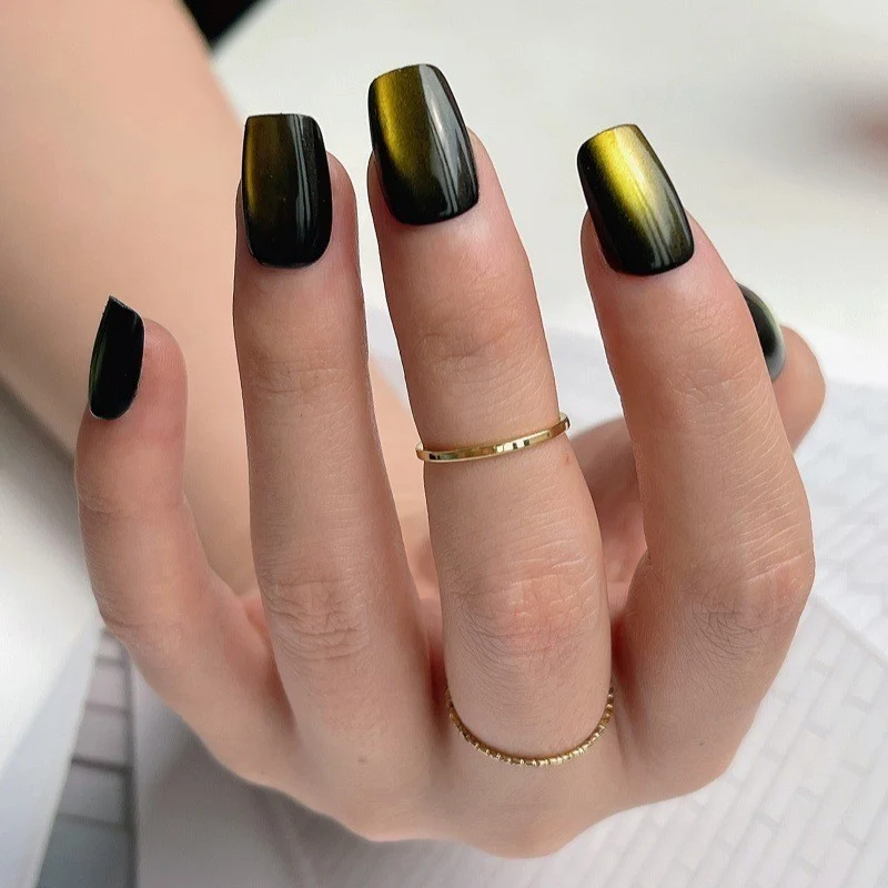 Elegante Ombre Press-On Nagelset Karnz