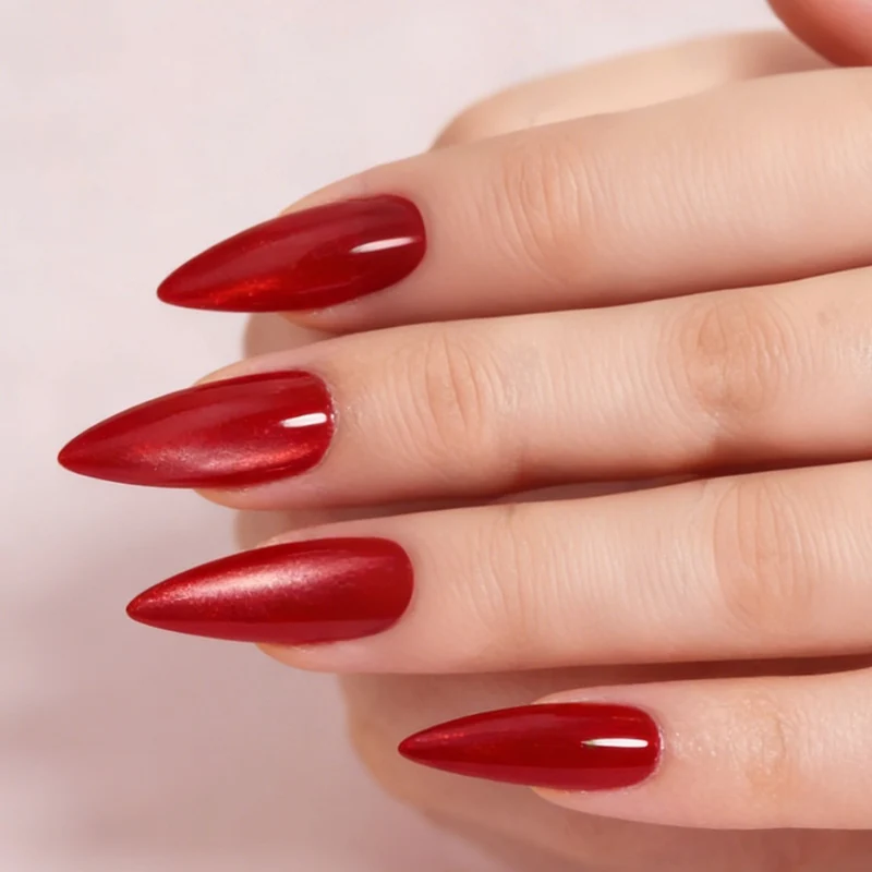 DIY dekorative Press-On Nagelset Karnz