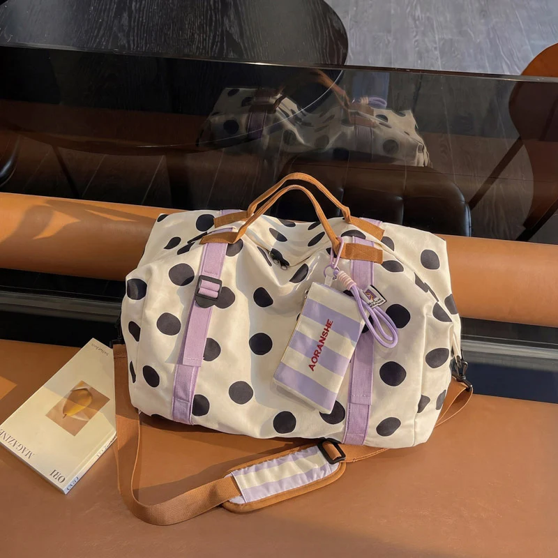Fun Polka Dot Weekend Duffle Bag Stornfield