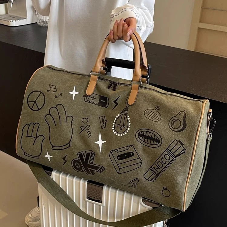 Fun Patterned Weekender Duffle Bag Stornfield