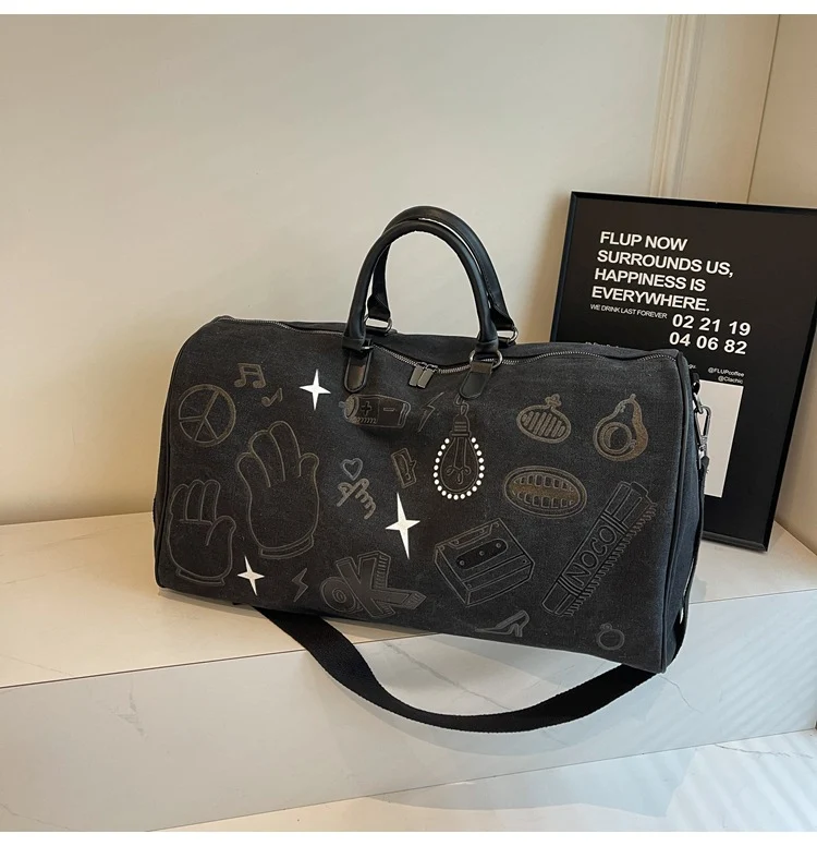 Fun Patterned Weekender Duffle Bag Stornfield