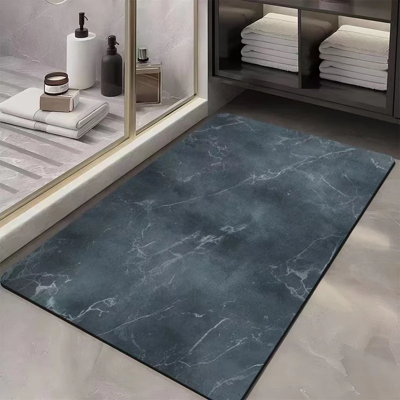 Luxuriöse Marmor Druck Badematte