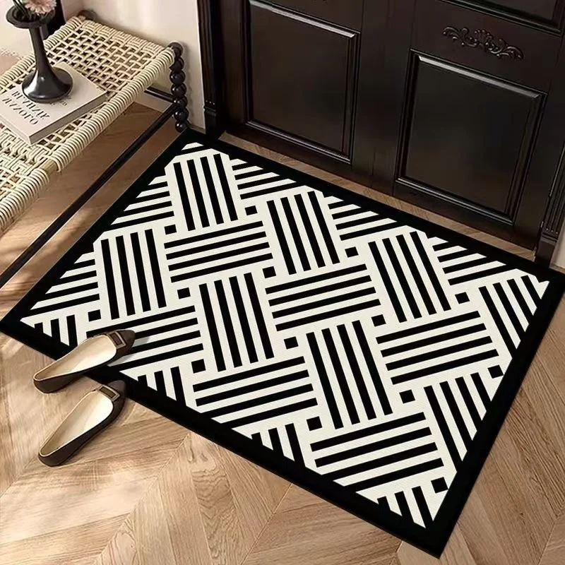 Dekorativer geometrischer Muster-Bodenmatte