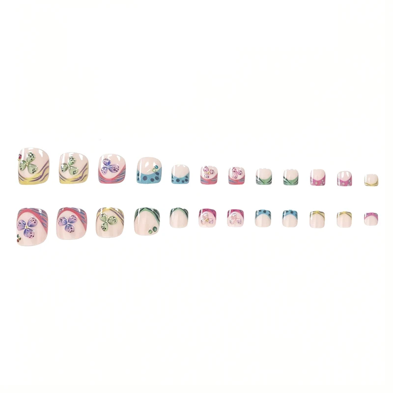 Floral-Inspired Acrylic Nail Art Enhancements Stornfield