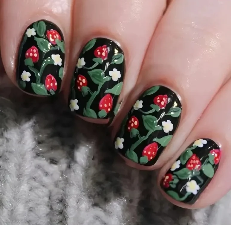 Floral Gradient Nail Art Kit Stornfield