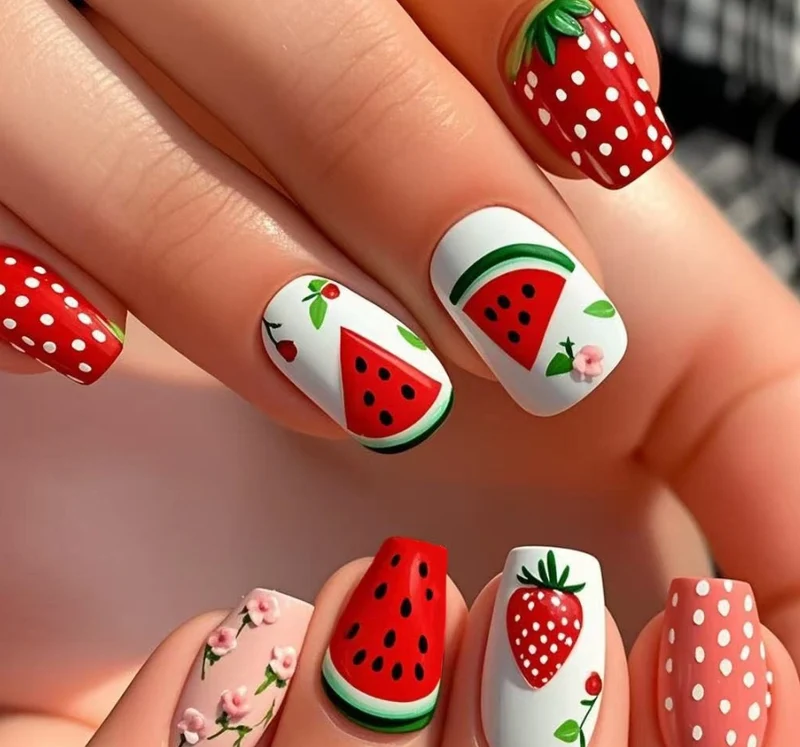 Floral Gradient Nail Art Kit Stornfield