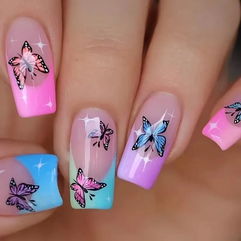 Floral Gradient Nail Art Design Kit Stornfield