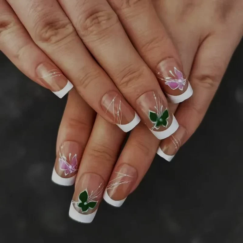 Floral Gradient Nail Art Design Kit Stornfield