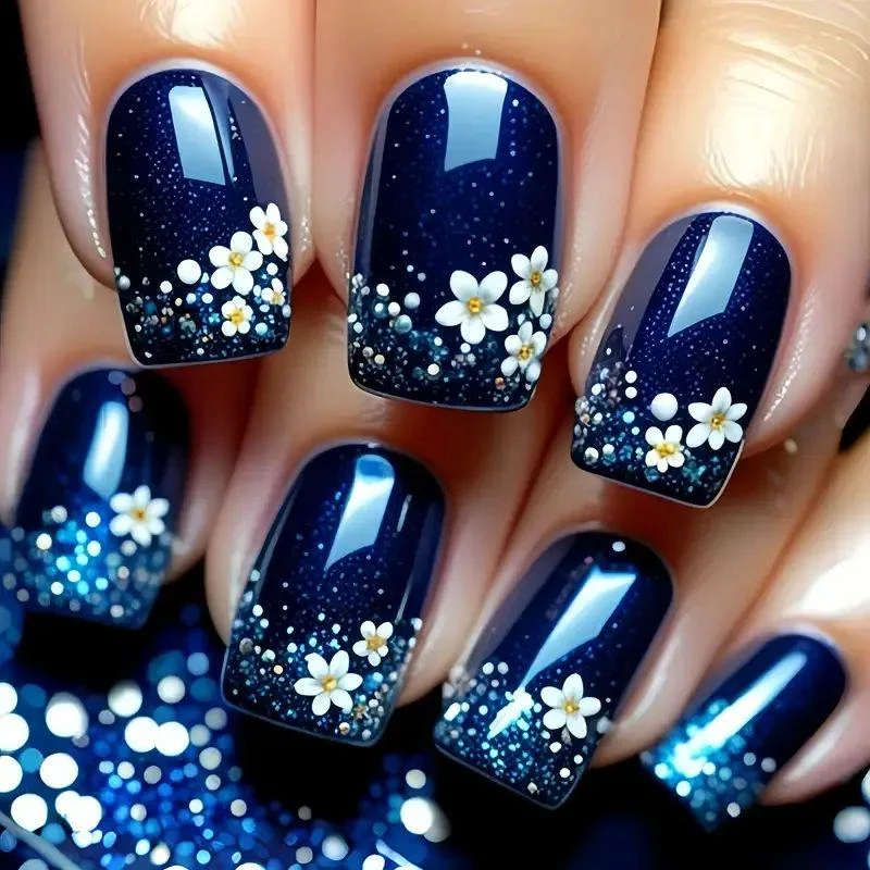Floral Gradient Nail Art Design Kit Stornfield