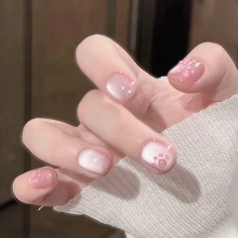 Floral Gel Nail Art Enhancements Stornfield