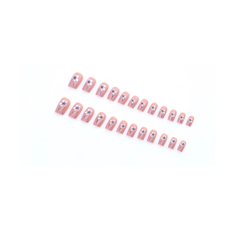 Floral Embellished Nail Art Stornfield