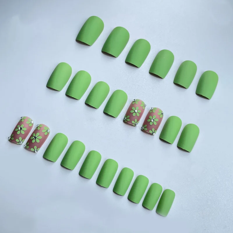 Floral Design Nail Enhancements Stornfield