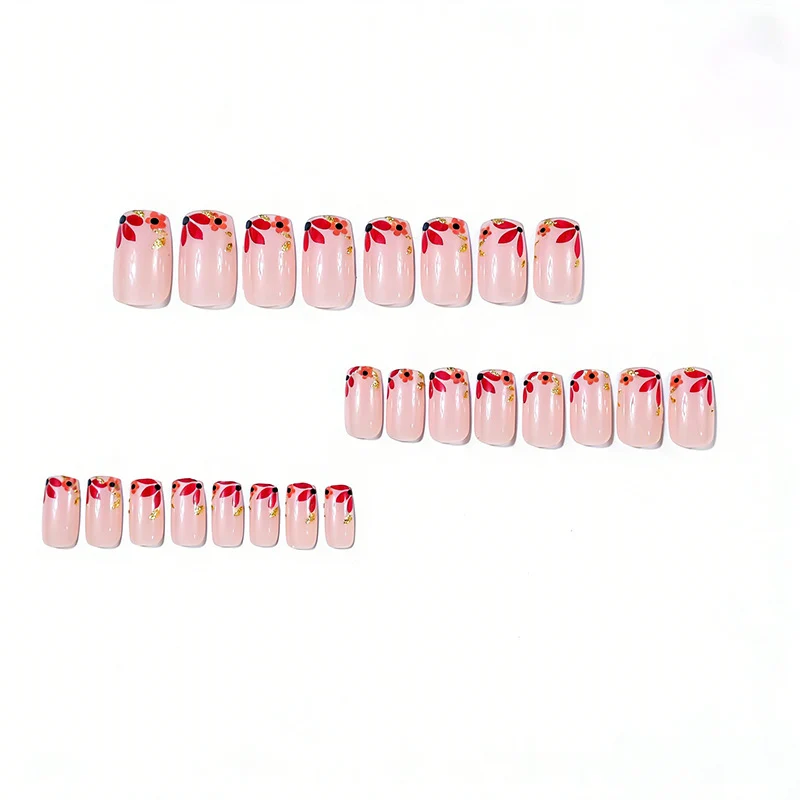 Floral Design Nail Art Enhancements Stornfield
