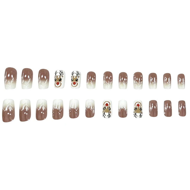 Festive Reindeer Nail Art Design Stornfield