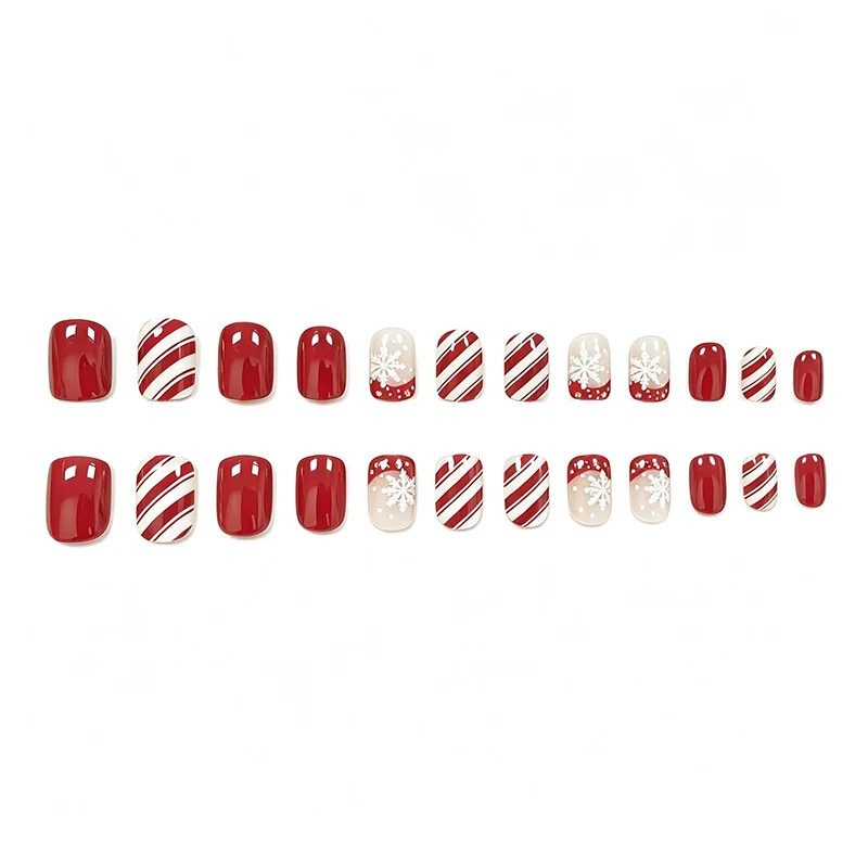 Festive Holiday Themed Nail Art Set Stornfield