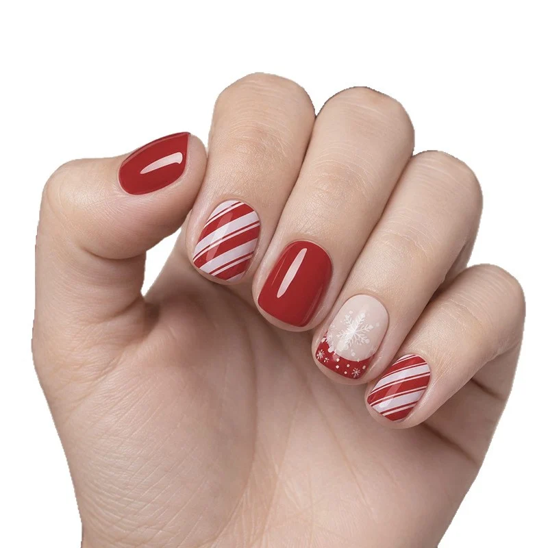 Festive Holiday Themed Nail Art Set Stornfield