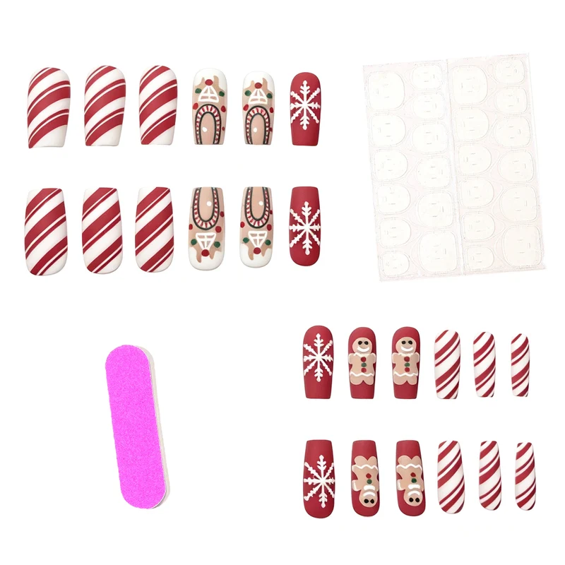 Festive Holiday-Themed Nail Art Enhancements Stornfield