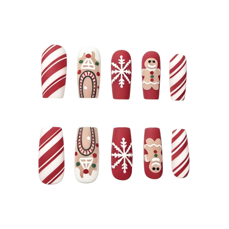 Festive Holiday-Themed Nail Art Enhancements Stornfield