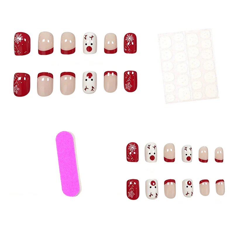 Festive Holiday-Themed Nail Art Stornfield