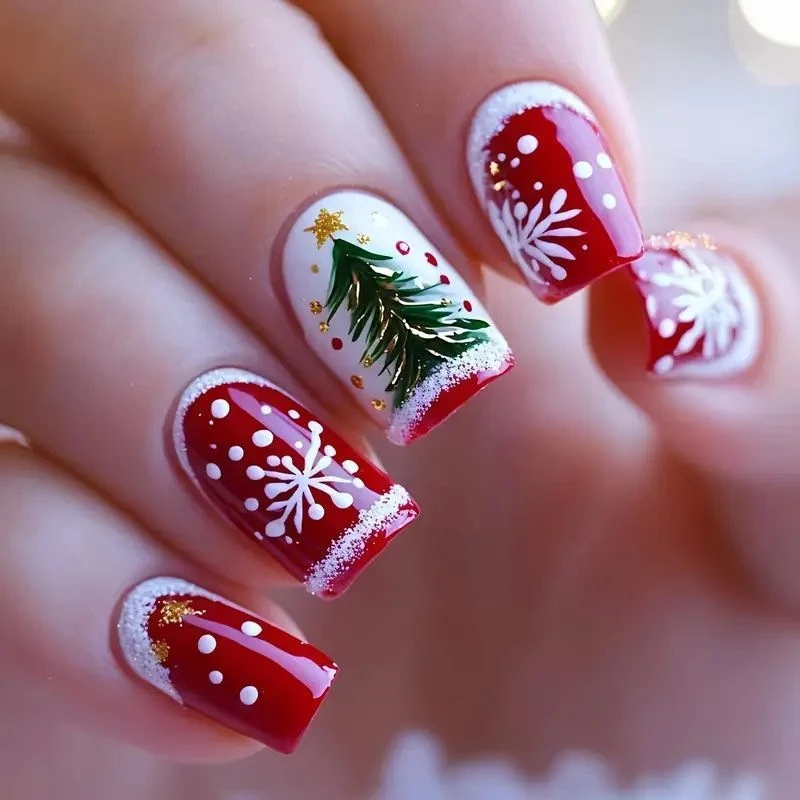 Festive Holiday Nail Design Kit Stornfield