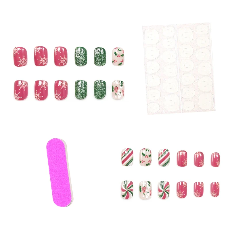 Festive Holiday Nail Art Set Stornfield
