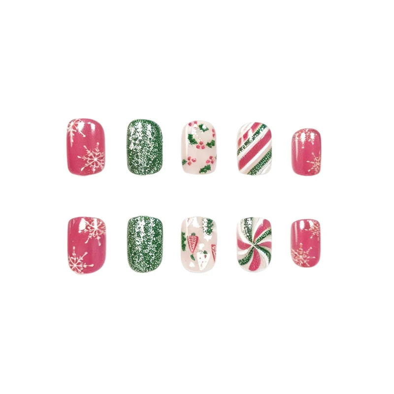 Festive Holiday Nail Art Set Stornfield