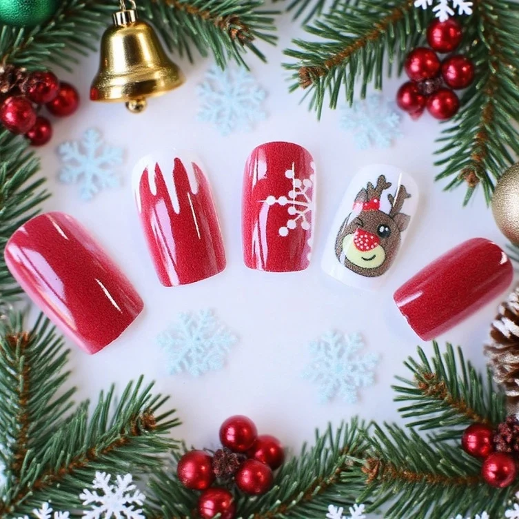 Festive Holiday Nail Art Set Stornfield 1789915720