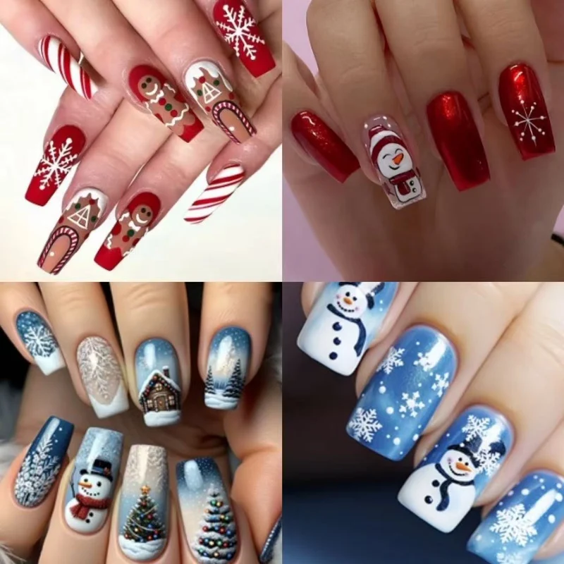 Festive Holiday Nail Art Kit Stornfield