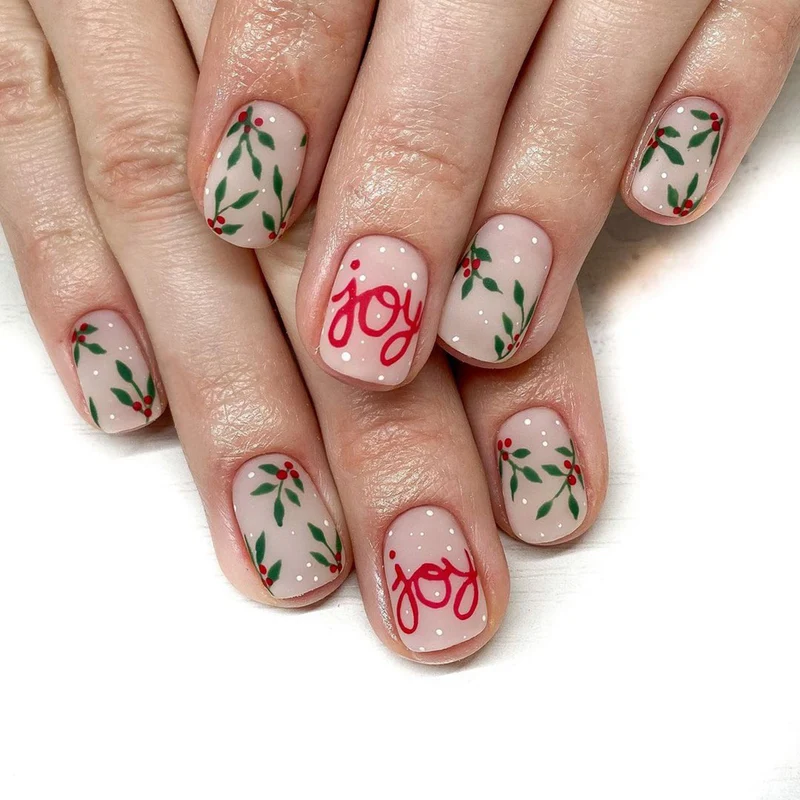 Festive Holiday Nail Art Kit Stornfield