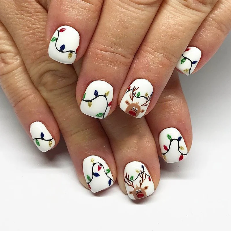 Festive Holiday Nail Art Kit Stornfield