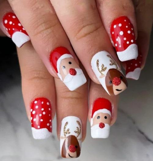 Festive Holiday Nail Art Kit Stornfield