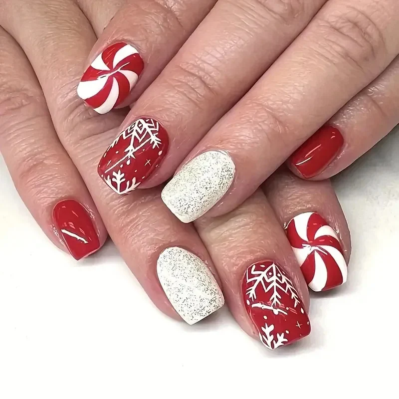 Festive Holiday Nail Art Kit Stornfield
