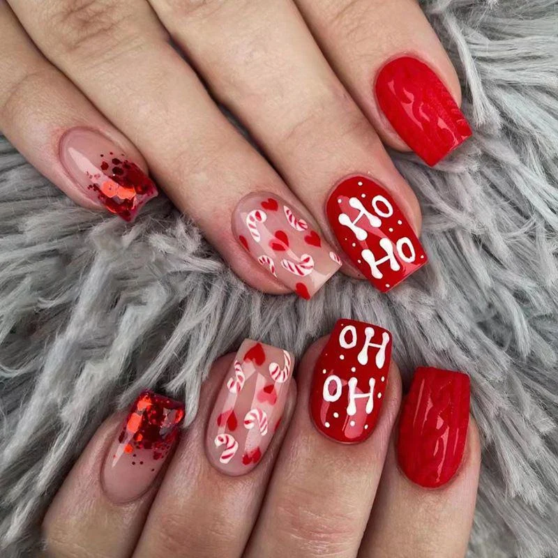 Festive Holiday Nail Art Kit Stornfield