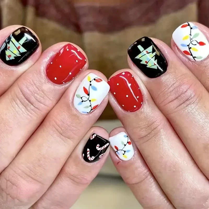 Festive Holiday Nail Art Kit Stornfield