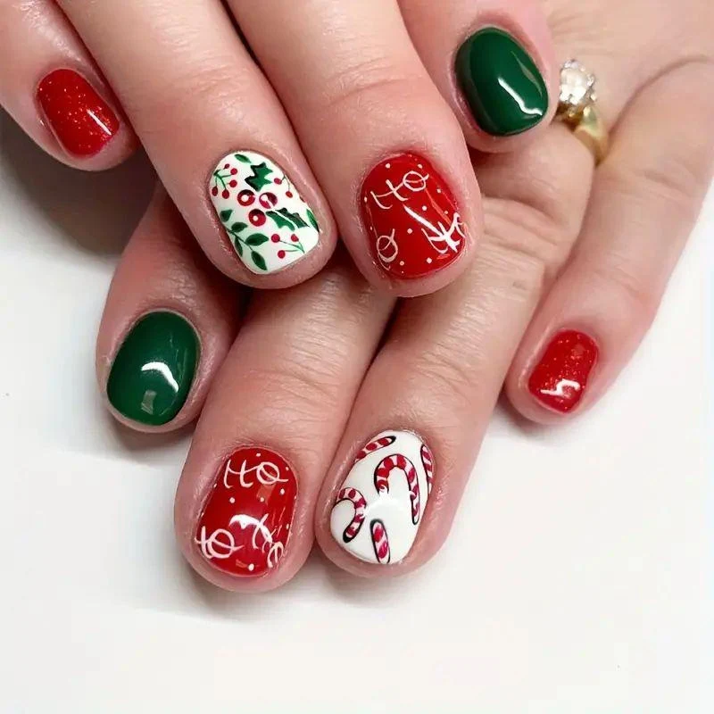 Festive Holiday Nail Art Kit Stornfield