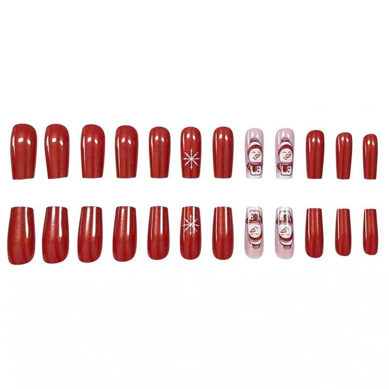 Festive Holiday Nail Art Extensions Stornfield