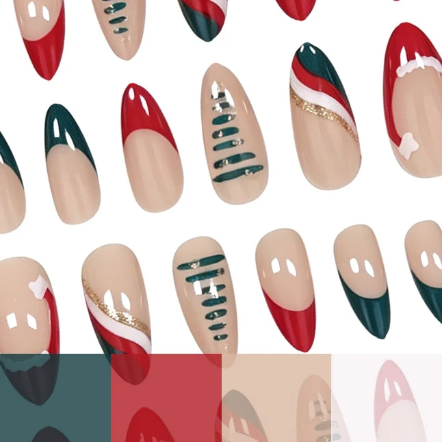 Festive Holiday Nail Art Enhancements Stornfield 1789915667