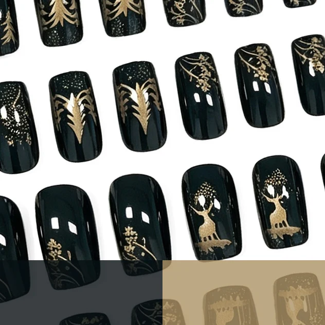 Festive Holiday Nail Art Stornfield