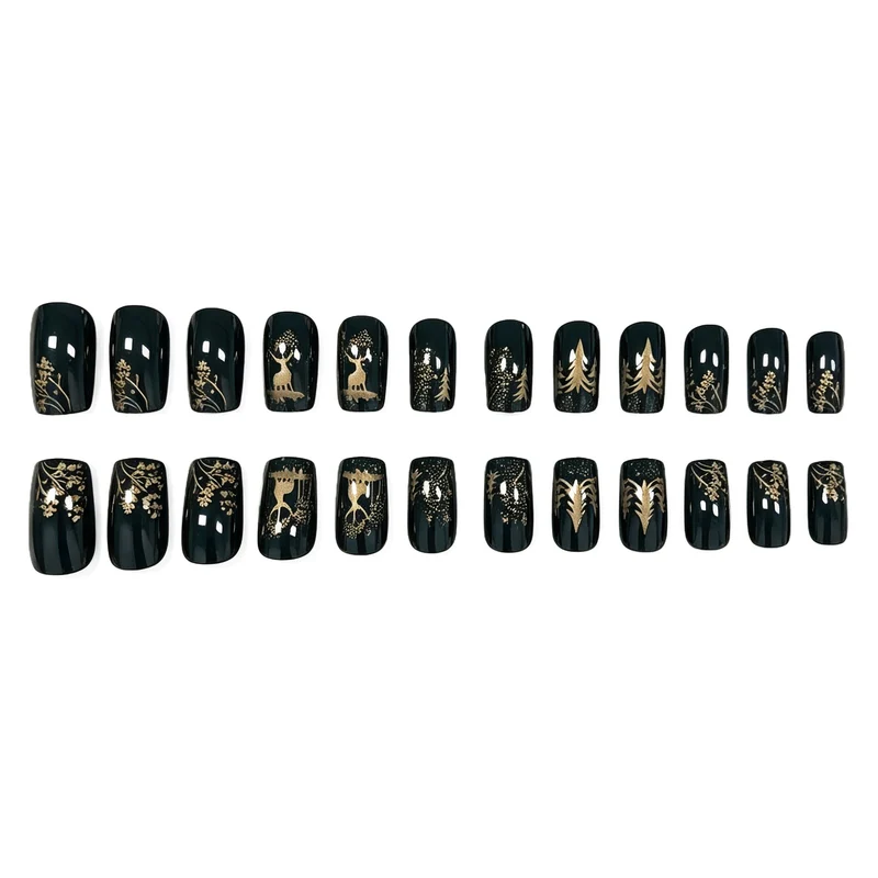 Festive Holiday Nail Art Stornfield