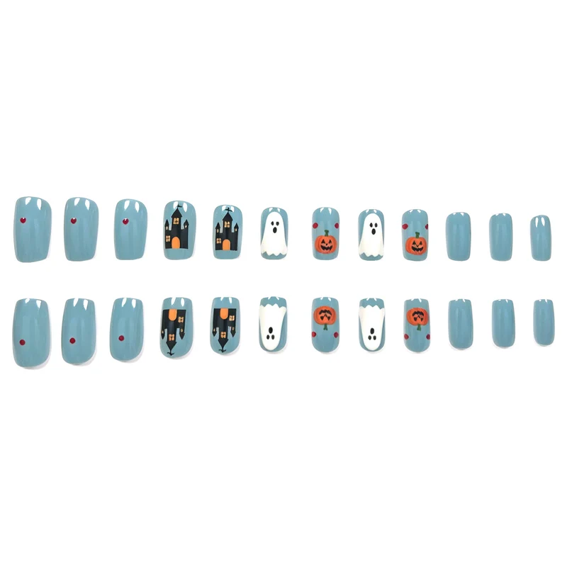 Festive Halloween Nail Art Stornfield