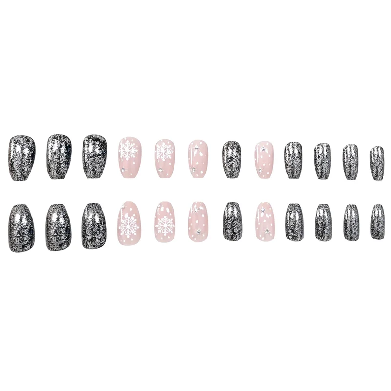 Festive Glitter Nail Art Enhancements Stornfield