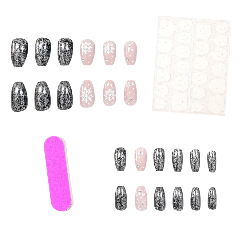 Festive Glitter Nail Art Enhancements Stornfield