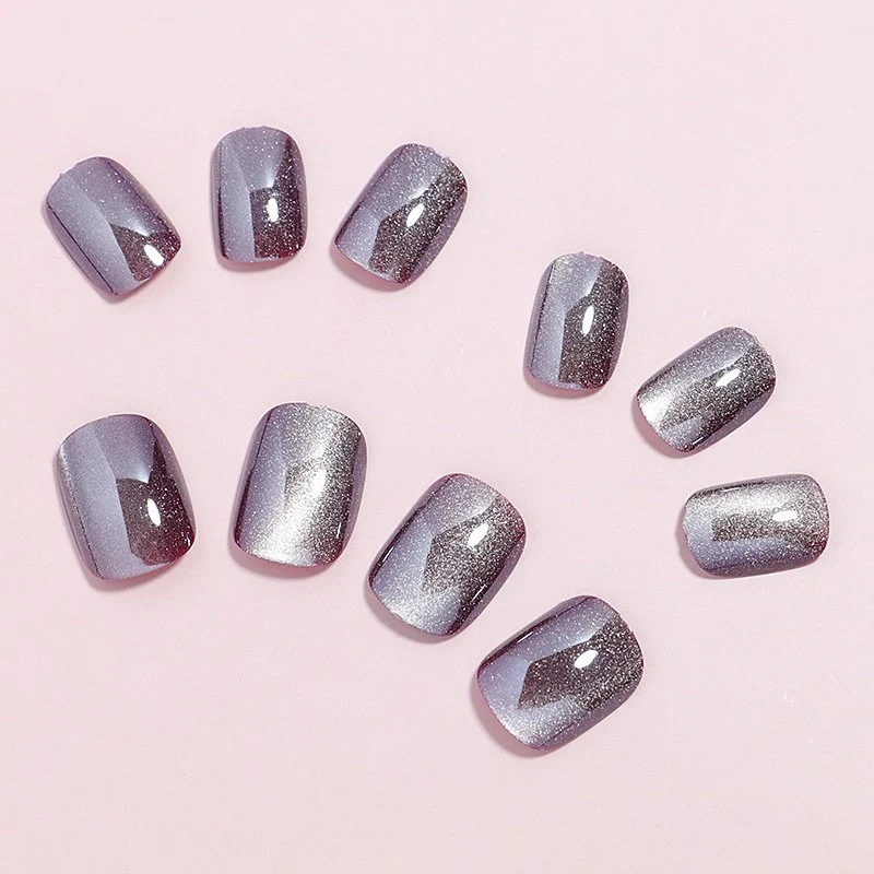 Luxe Glitter Press-On Nagelset Karnz