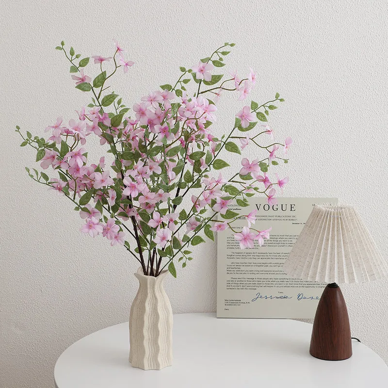 Artificial bouquet with delicate flowers