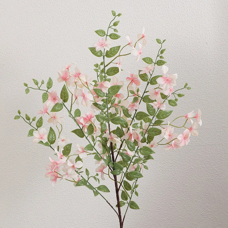 Artificial bouquet with delicate flowers