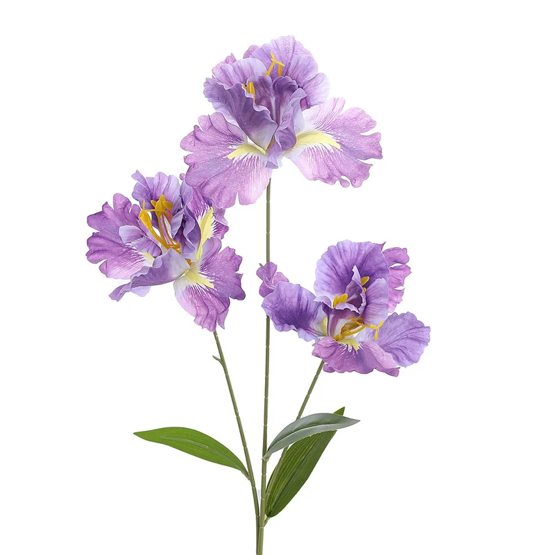 Artificial flower branch with lifelike details