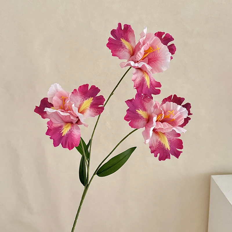 Artificial flower branch with lifelike details