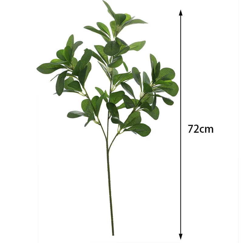 More elegant artificial branch with realistic leaves
