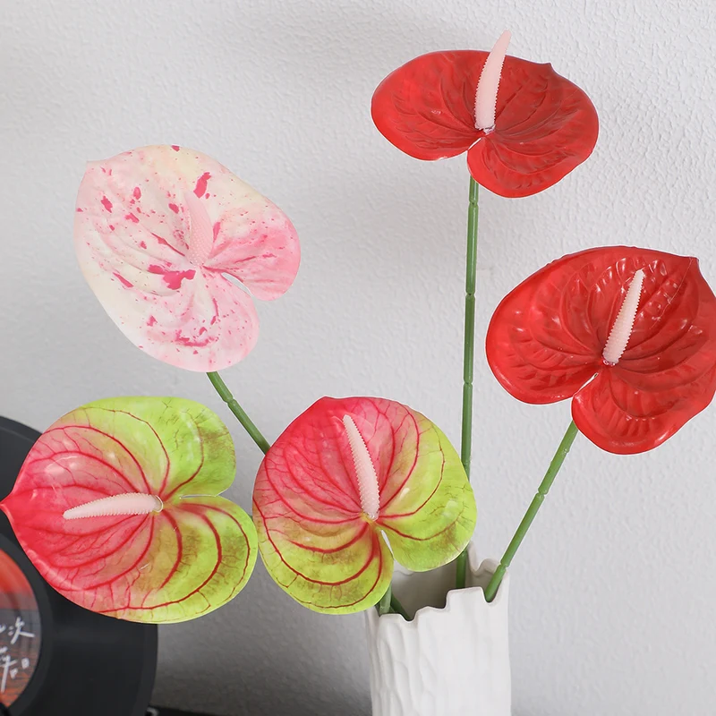 Elegant artificial orchid with delicate flowers